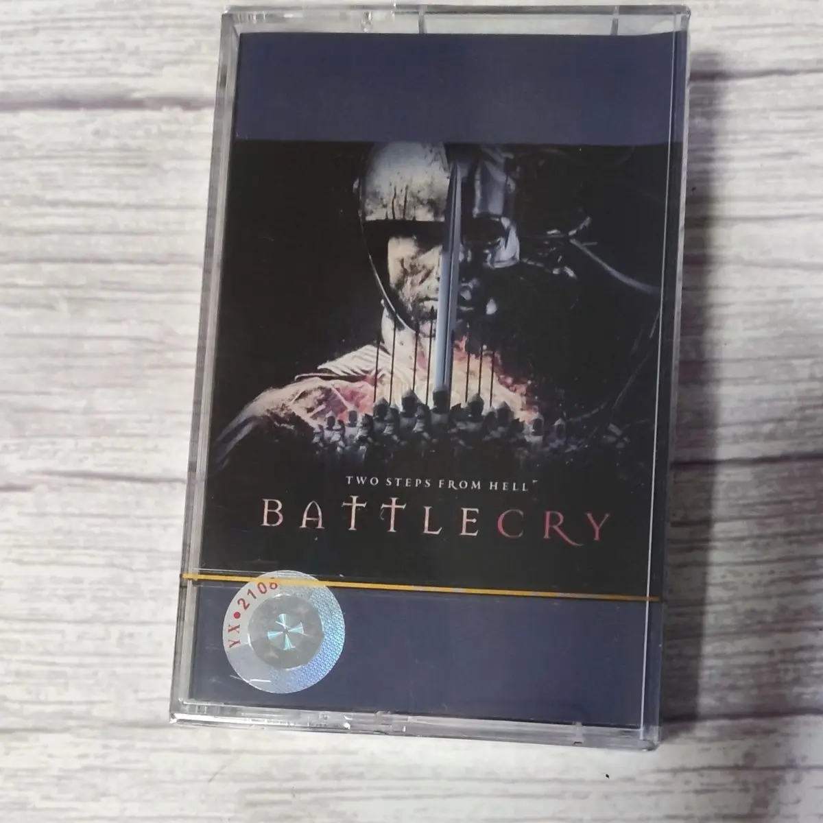 

Retro Epic Ambient Cassette, Classic Battle Anthem Style, for Retro Walkman/Vintage Recorder, High-Quality Collectible