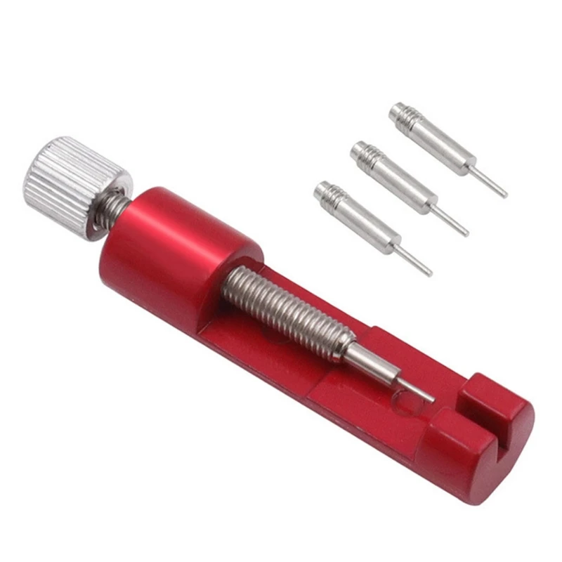 Watch Link Remover kit Watch Band Tool with 3  Pins Compatible for Watch Band Link Pin Removal Watch Sizing Durable