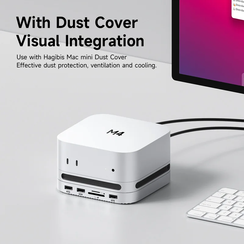 ハギビス USB C ハブ Mac mini M4/M4 Pro 用 40Gbps M.2 SSD