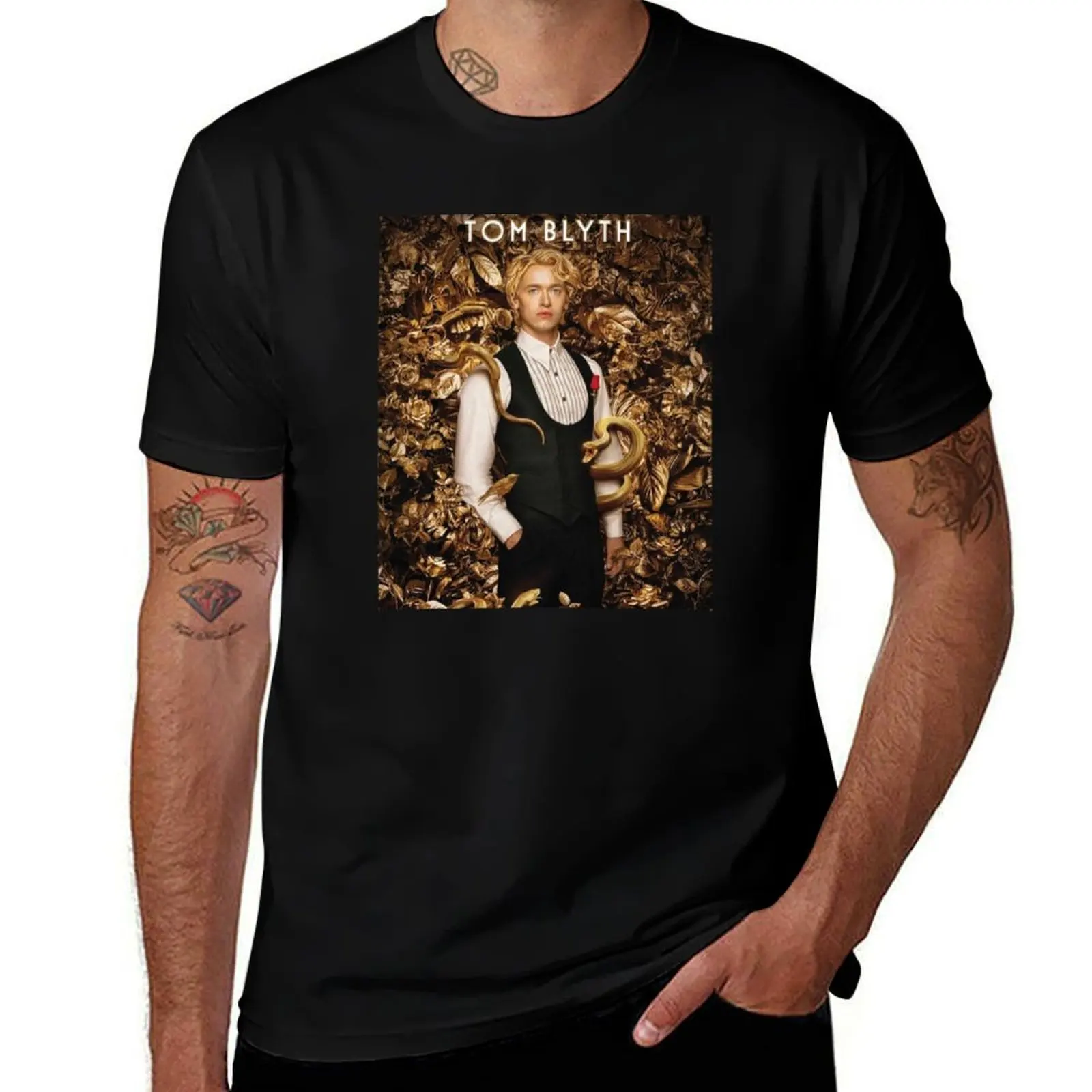 

Coriolanus Snow I can fix him hunger games T-Shirt t shirts for man slim fit t shirts for man cotton soft T-Shirt