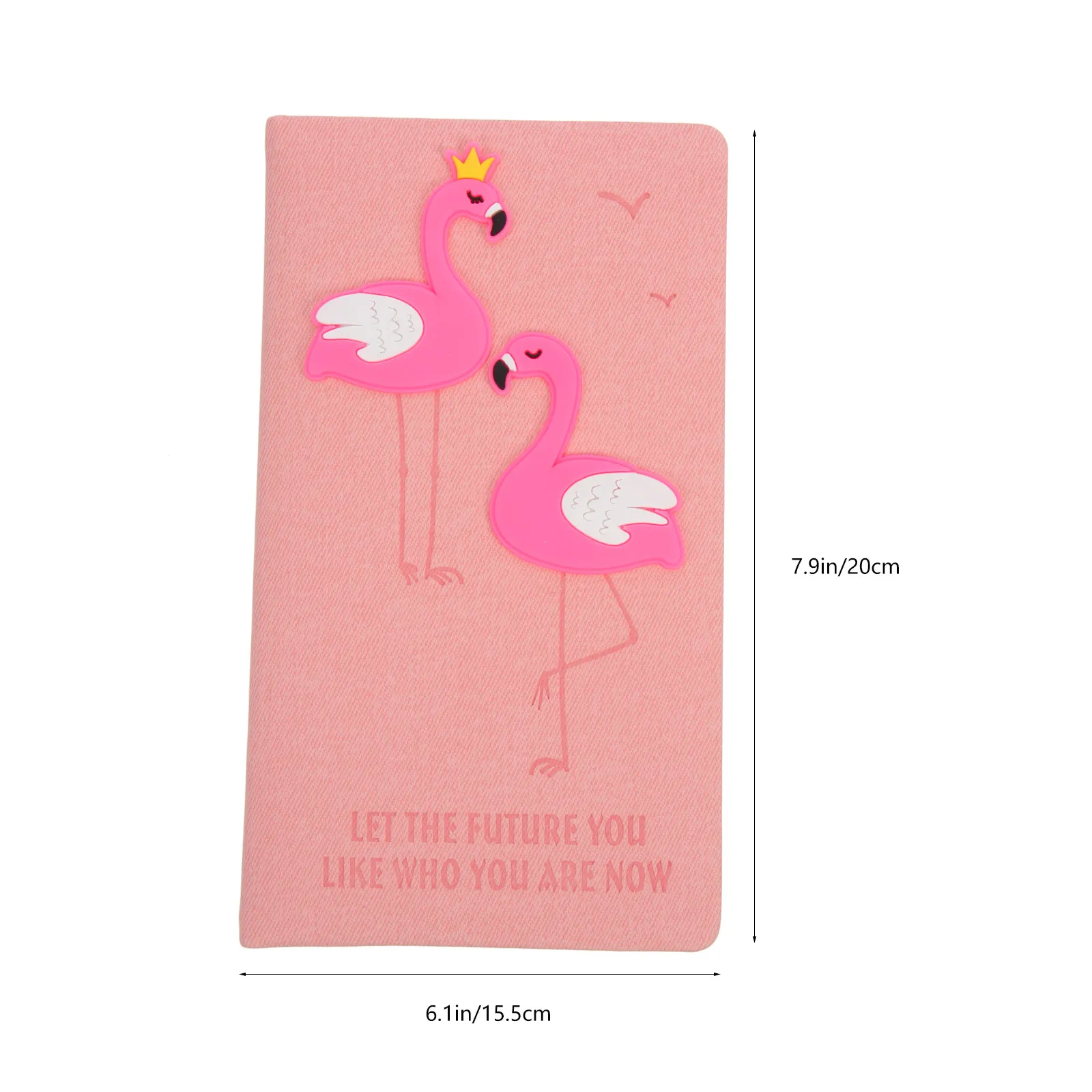 1Set Flamingo Notebook Cover Portable Daily Planner Journal Notebook Creative Scrapbook Gift for Work School Travel