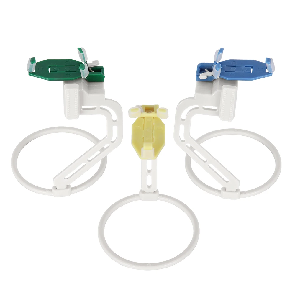 3pcs/set Dental X-Ray Sensor Positioner Holder Dental Lab Digital X-Ray Film Locator Dentist Portable Plastic Positioning Tools