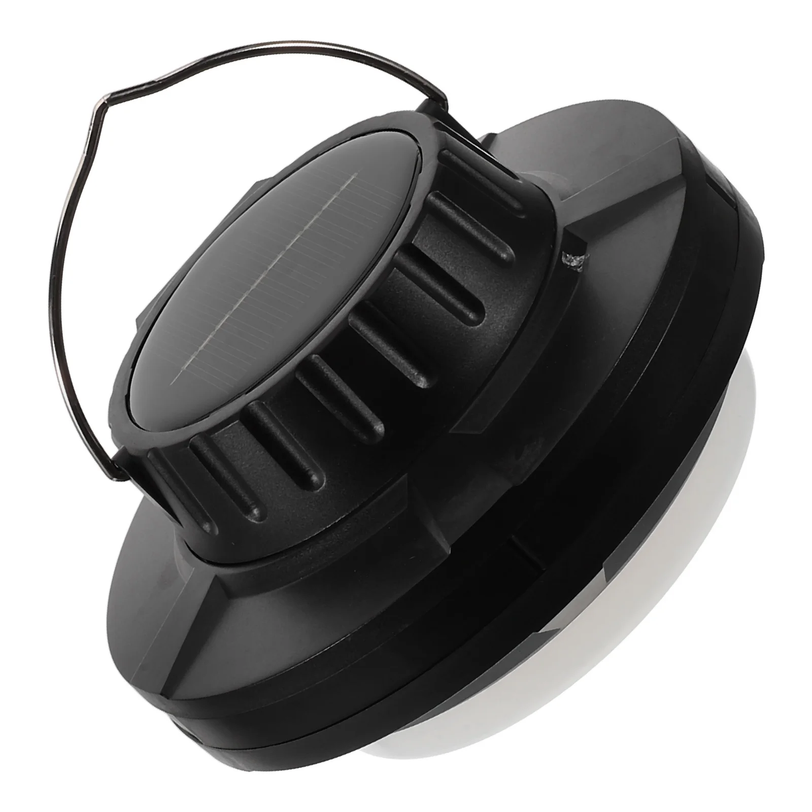 

Solar Emergency Light 2000mAh USB Rechargeable Rotating Camping Lantern Portable Outdoor Tent Light for Night