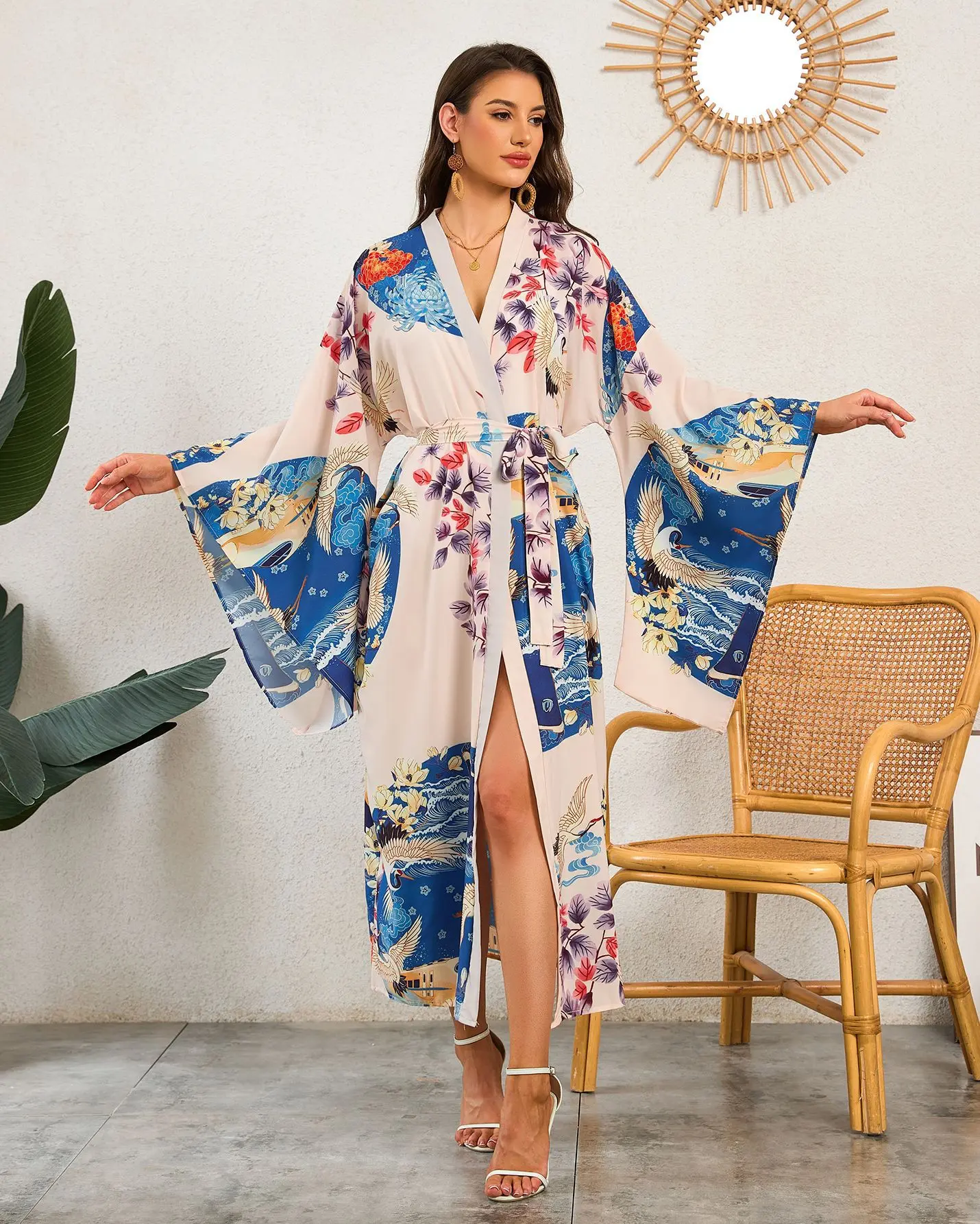 

Women Kimono Swimsuit Cover Up Summer Beach Coverups Bathing Suit Casual Loose Cardigans for Swimwear