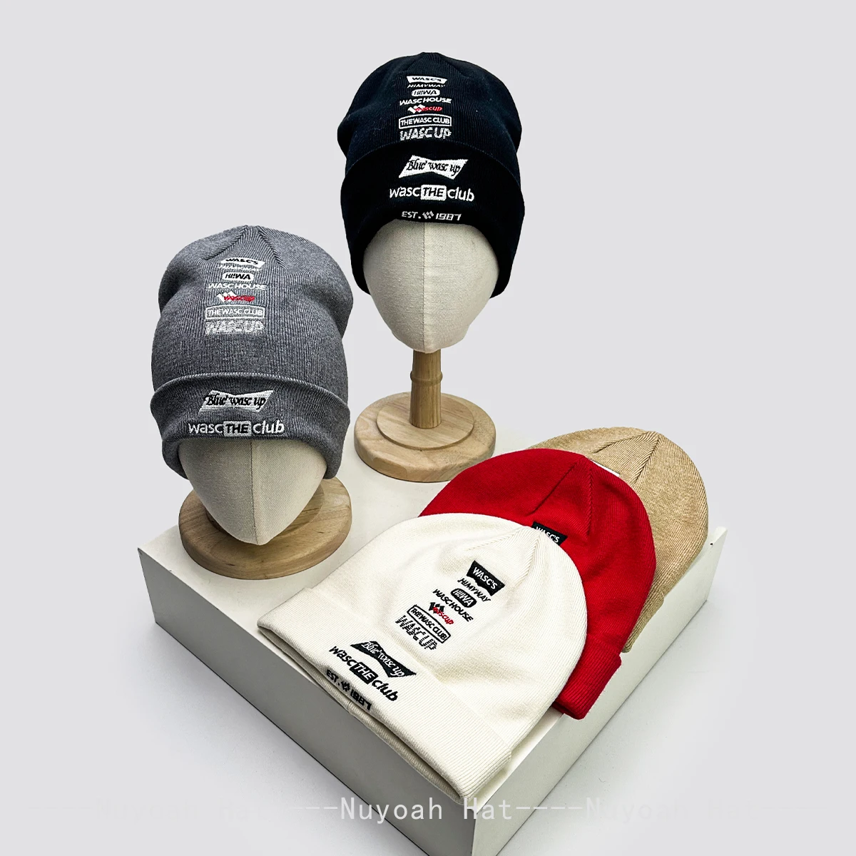 

New Women Men American Hip-hop Letter Embroidery Knitted Hats Warm Street Versatile Beanies Personal Fashion Sports Outdoor ins