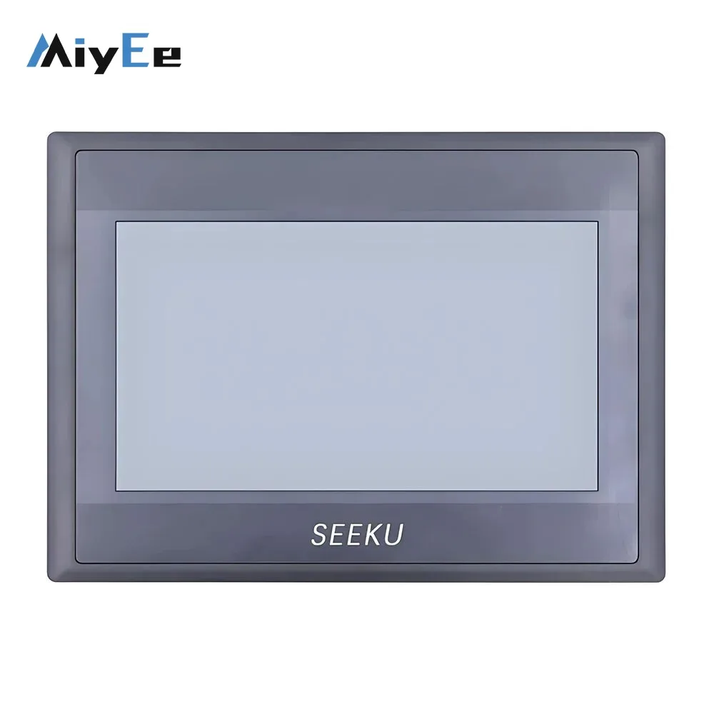 SEEKU WS7020R 2-in-1 PLC HMI プログラマブル ロジック コントローラー (リレー出力/(トランジスタ出力付き)) & 7 インチ HMI ディスプレイ 12DI 8DO