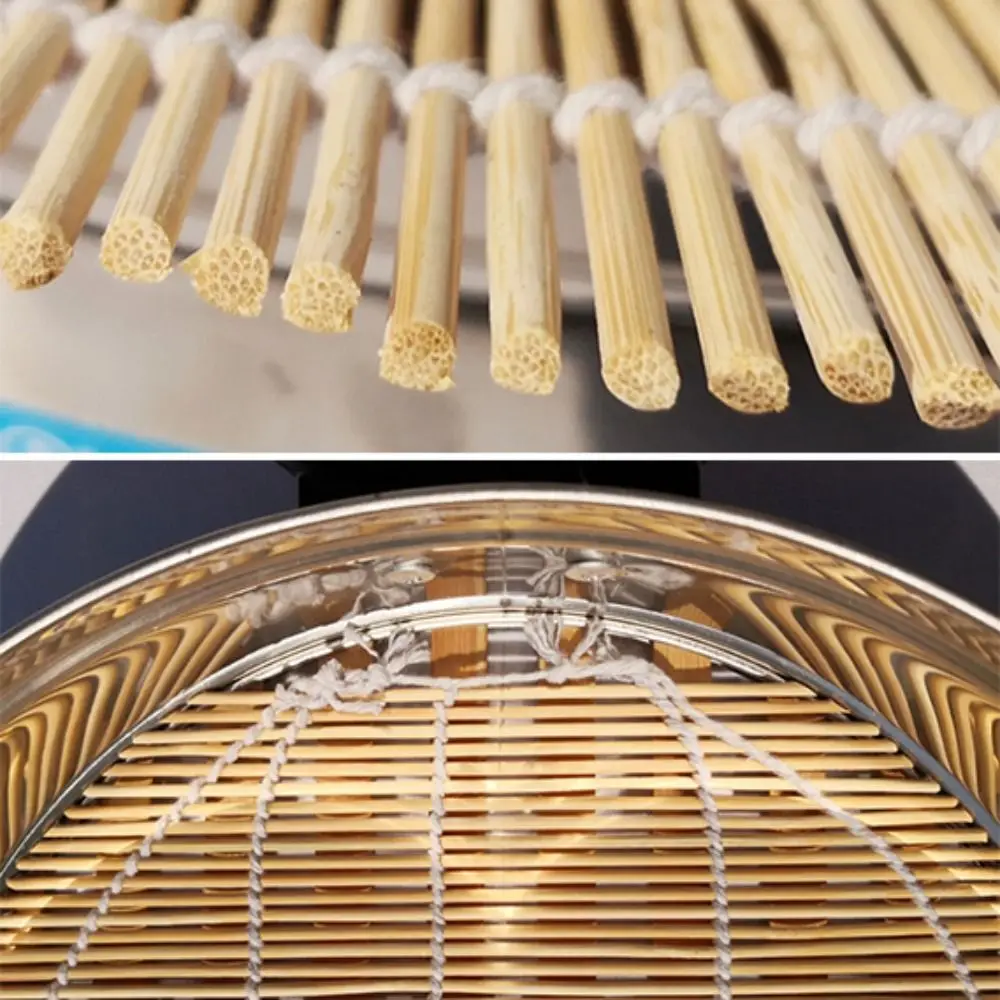 Multi-size Non-stick Round Steamer Liner Natural Eco-friendly Rattan Steamer Mat Bamboo Steamer Pad Kitchen