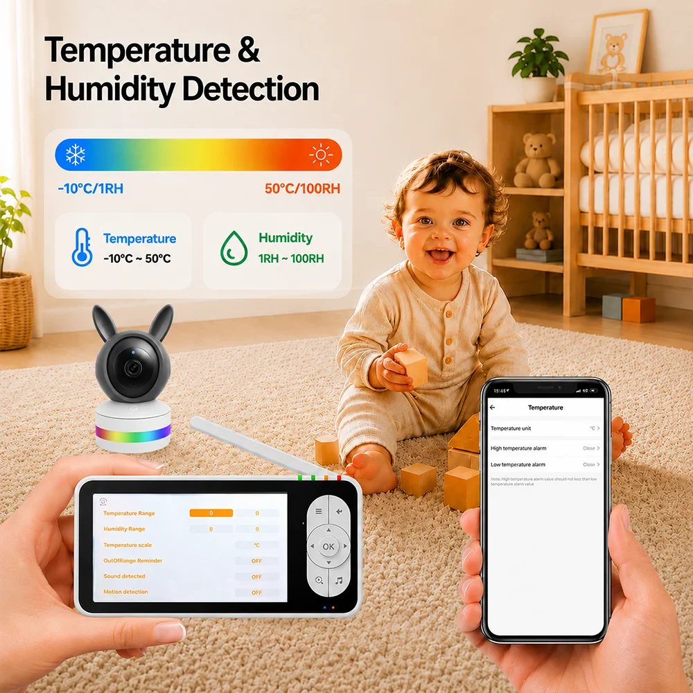 1080P Wi-Fi baby monitor 9