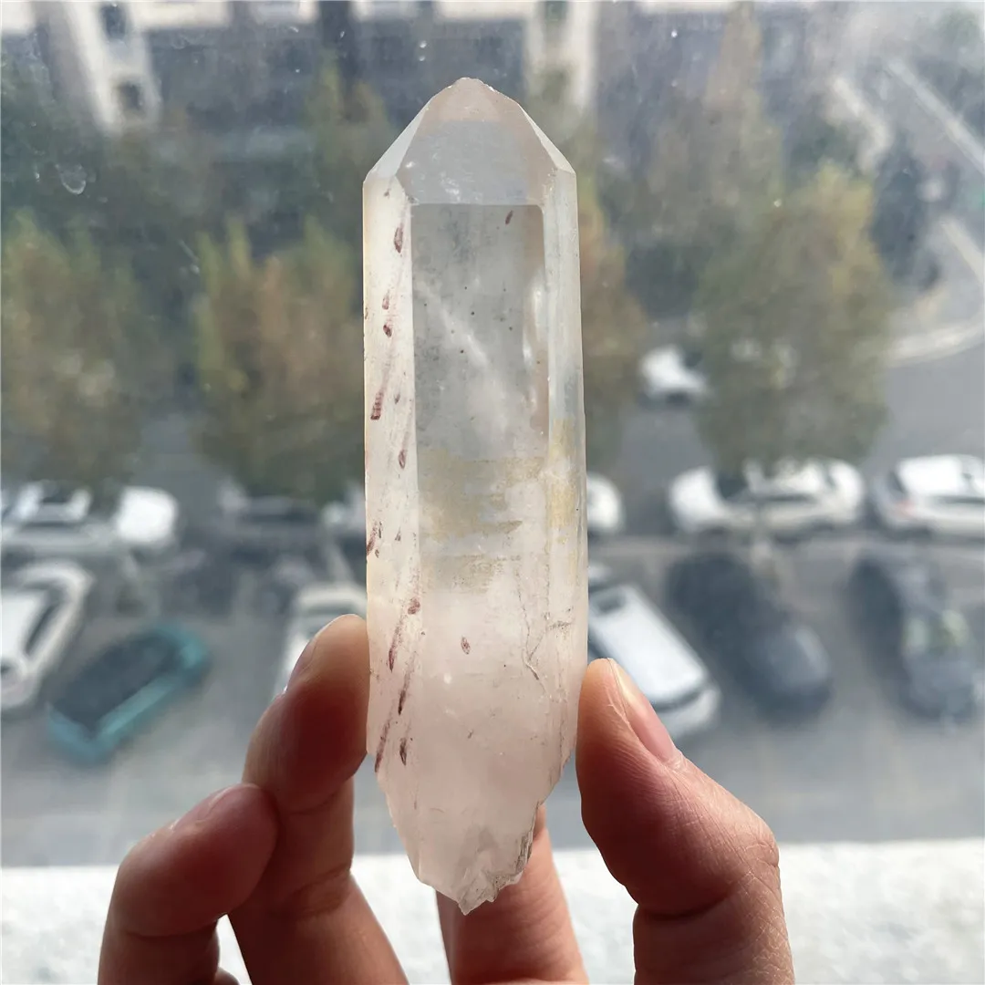 Discount Product Backbone Crystal Stone Specimens Rough Raw Mineral Natural Clear Quartz Point White Transparent Reiki Gem Decor