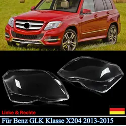 SAIQINGSP For Mercedes-Benz GLK X204 GLK250 GLK280 GLK300 GLK350 2013-2015 Headlight Lens Cover Car Accessories Tools