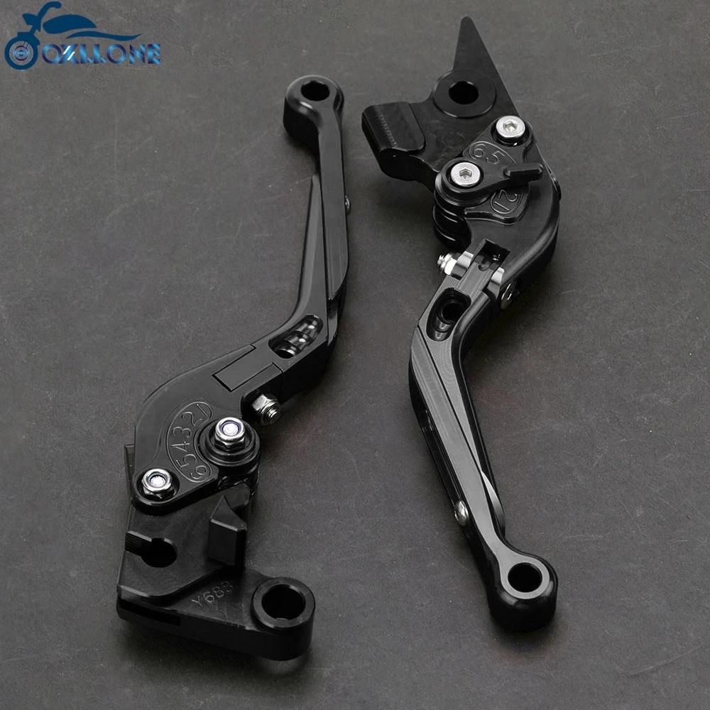 

Motorcycle Clutch Brake Handle Levers For Yamaha YFM700 Raptor 700R YZ125 YZ250 WR250 TTR125 L/LE Folding Extendable Adjustable