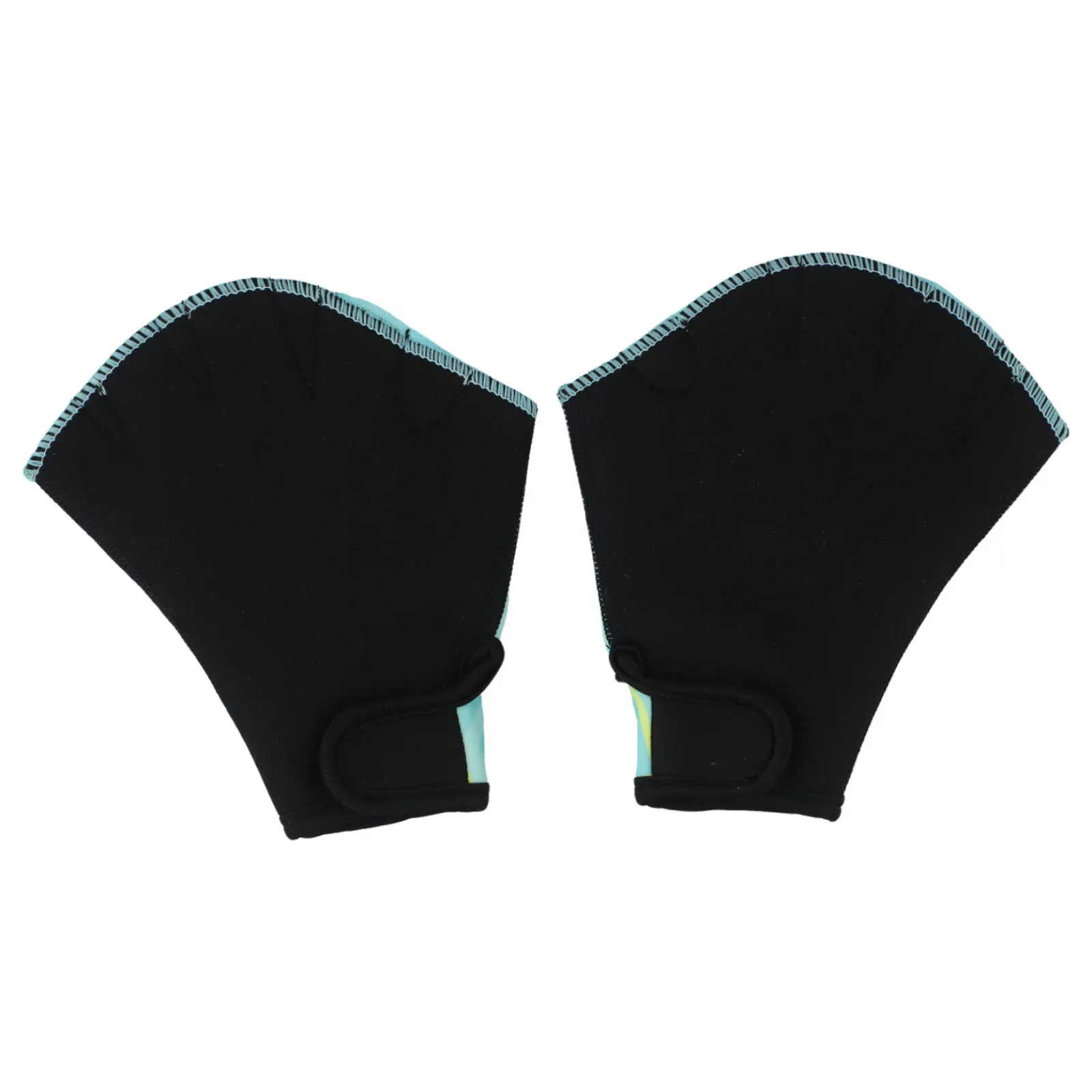 1pair Swimming Hand Fins Flippers Finger Webbed Diving Swim Gloves Paddle Non-slip Breathable For Swimming Diving Surfing