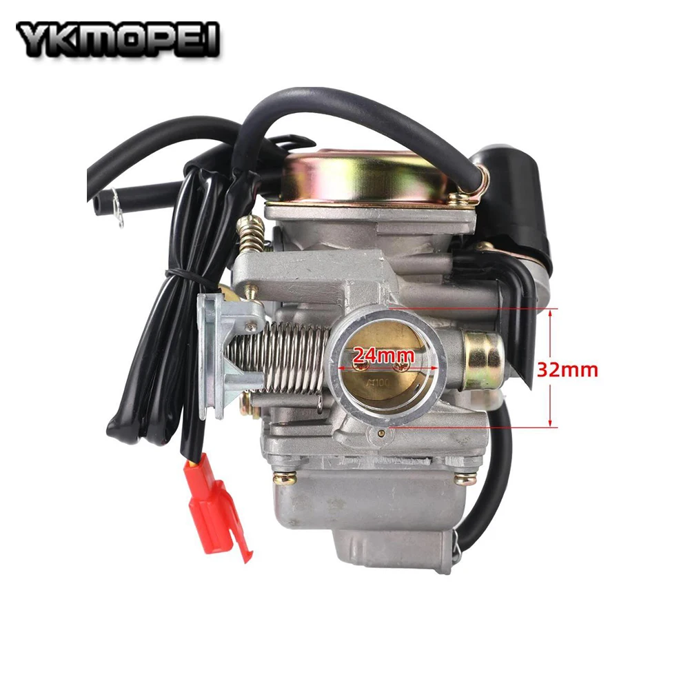 Motorcycle Carburetor Carb GY6 PD24J Fit For BAJA Scooter ATV Go Kart Scooter 125cc 150cc Etc PD24J Motorcycle Parts