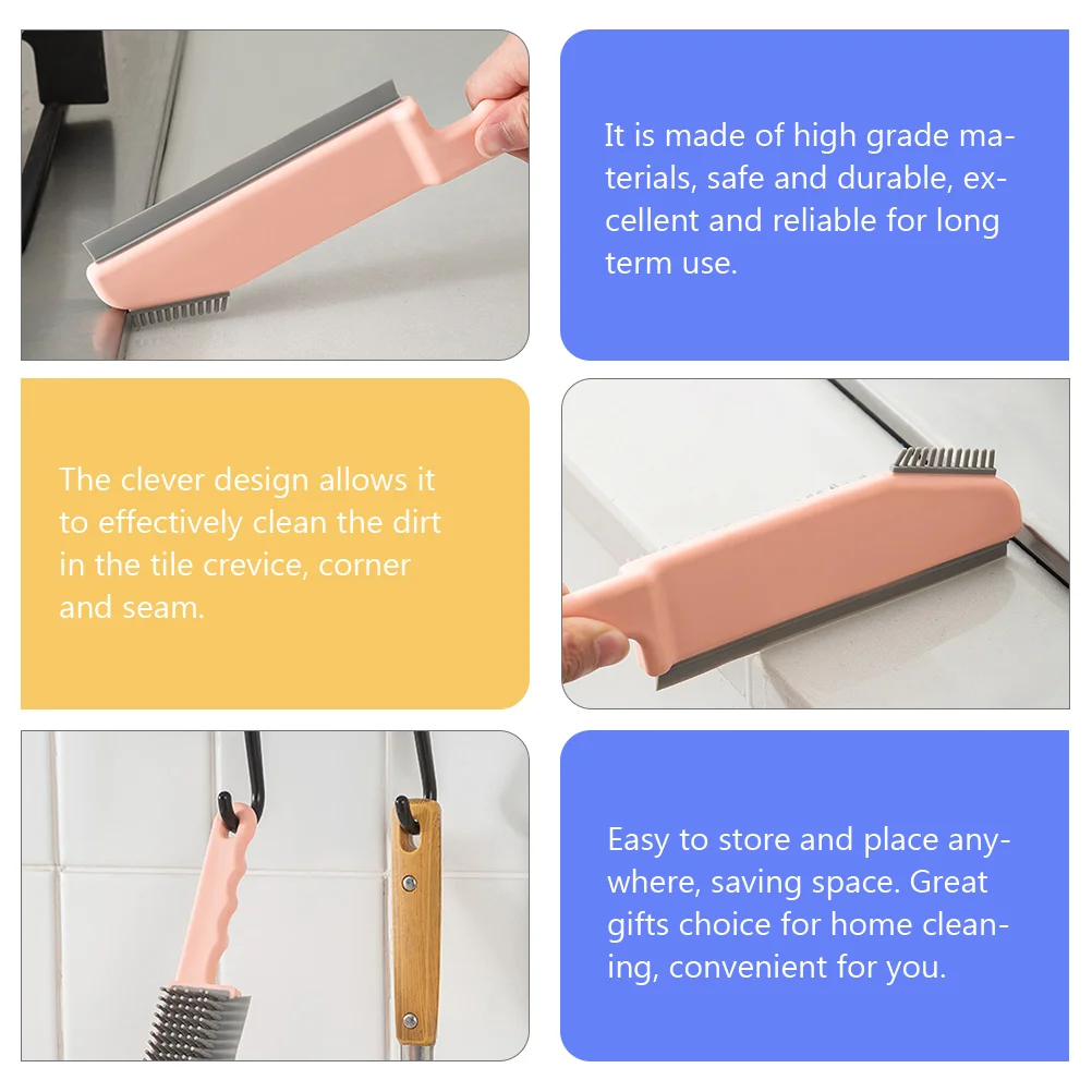 

Crevice Cleaning Brush Floor Seam Tile Corner Dirt Removal Brush Heavy Duty Floor Cleaning Tool For Bathroom Sink