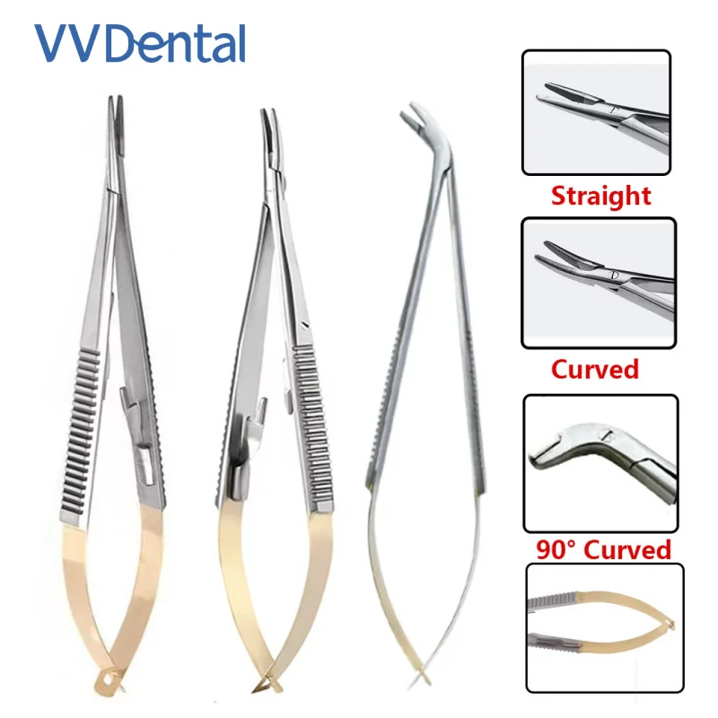 

14cm/16cm Dental Needle Holder Pliers rthodontic Implant Dental Needle Holders Surgical Instrument