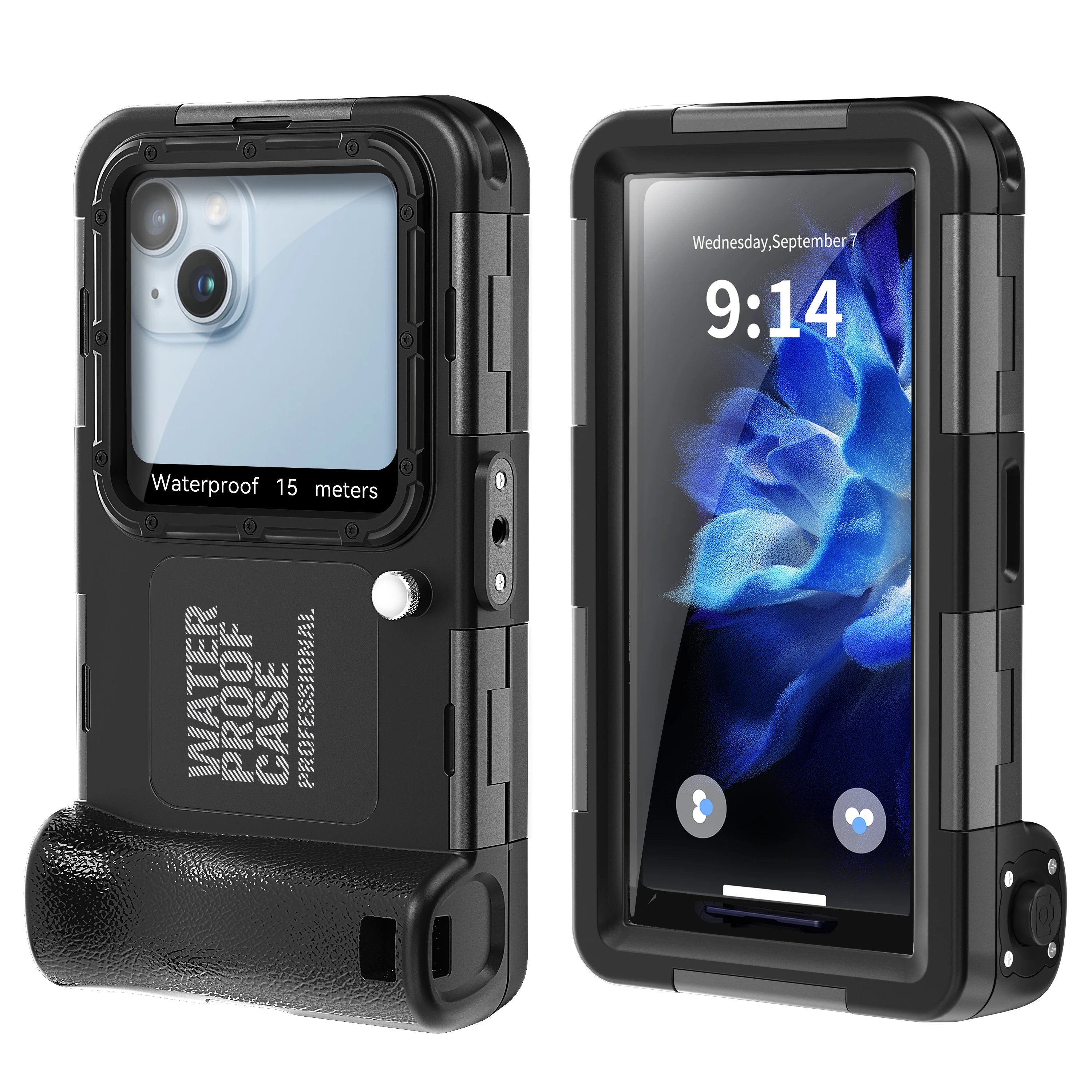 

15M Professional Diving Phone Case For Samsung S25 S24 Ultra S23 Underwater Taking Waterproof Cases For Samsung S22 S21 S20Plus