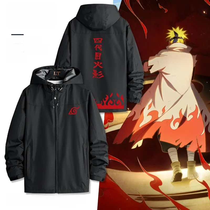 

Куртка для косплея в стиле ниндзя четвертого поколения, приталенная, из полиэстера, молодежная, осенне-зимняя верхняя одежда на молнии с карманами