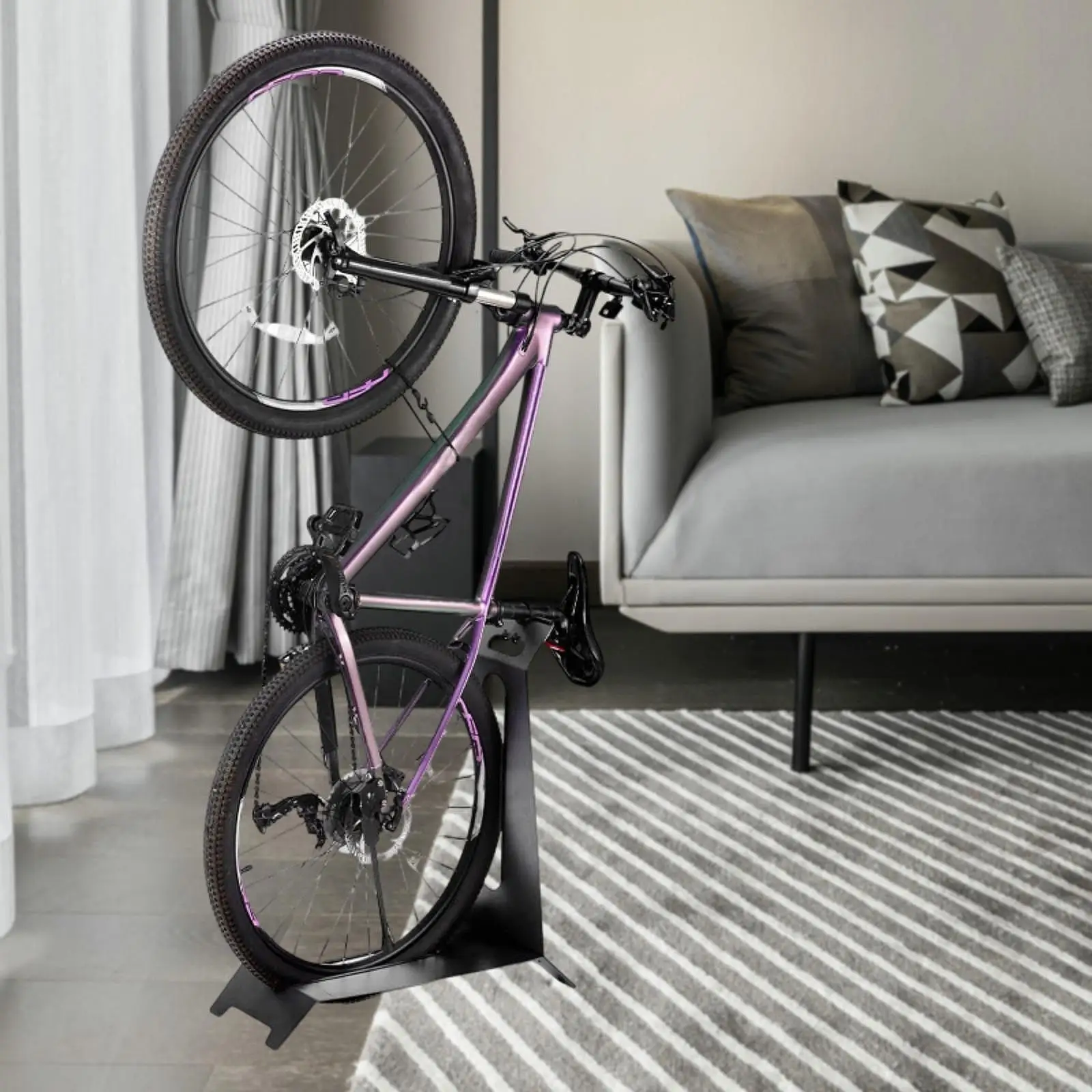 support-de-rangement-vertical-pour-velos-en-fer-support-en-forme-de-l-montage-au-sol-solution-gain-de-place-pour-appartement-garage-dortoir