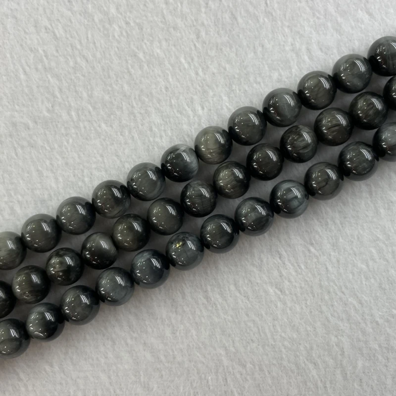 AAAA Natürliche Eagle Eye Falcon Auge Stein Perlen Für Schmuck Machen Diy 4/6/8/10/mm Runde Spacer Perlen Armbänder Zubehör 15'' – Detail 7