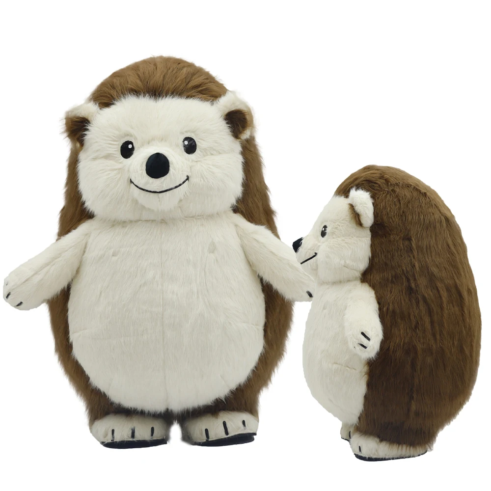 

Hedgehog Inflatable Costume Mascot Parade Adult Character Cosplay Birthday Halloween Party Plush Suit