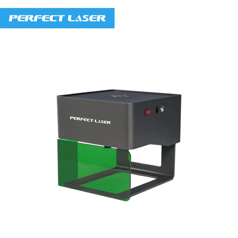 Perfect Laser 3W 5W Desktop Portable Handheld Small Mini Laser Marking Engraving Marker Machine for Wood Leather Plastic Glass view 3