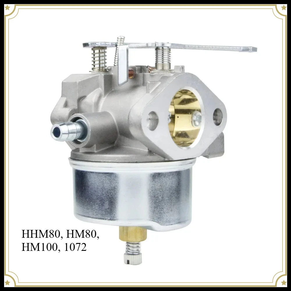 

Suitable for Tecumseh HHM80, HM80, HM100, 1072 Engines (OEM 632325 / 632242) Replacement Carburetor Kit