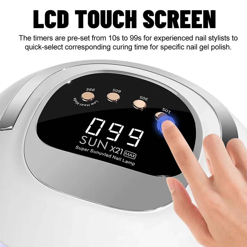 Professionele Uv Led Nagellamp 320W Big Power 72Leds Nageldroger Licht Voor Manicure Drogen Gel Nagellak Sensor Nagels Kunst Gereedschap