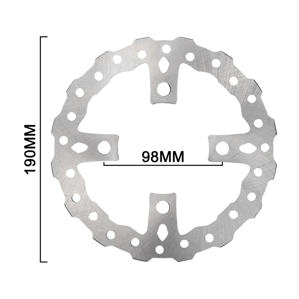 Brake Disc For Tuttio Soleil 01 Rotor Front Rear Replacement Stainless Steel Electric Dirt Bikes E-Bikes Motorcycles Accessories