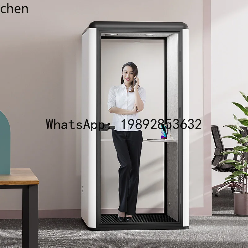 office soundproof room Outdoor meeting room Small soundproof cabin Mobile fast-loading live stream room