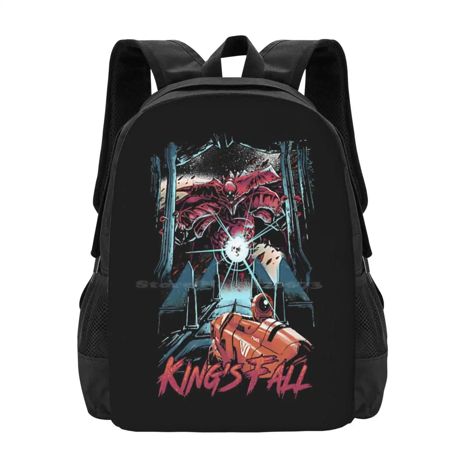 King'S Fall T-Shirt Hot Sale Backpack Fashion Bags Oryx Destiny Raid Dreadnaught The Guardians The Taken King Gamer Bungie