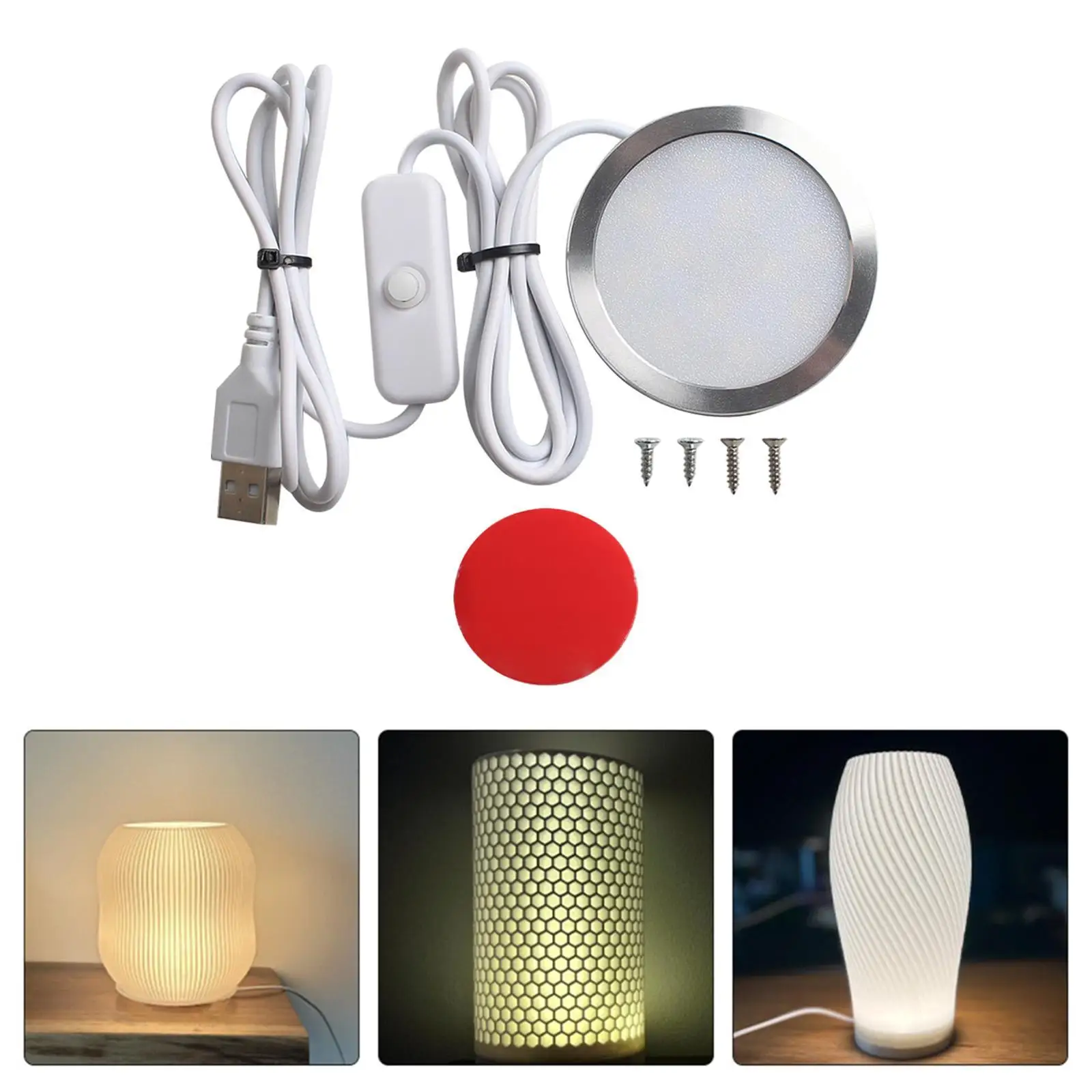 LED Creative Lighting Kits 3W 5V DIY Portable, Easy to Install, Night Light