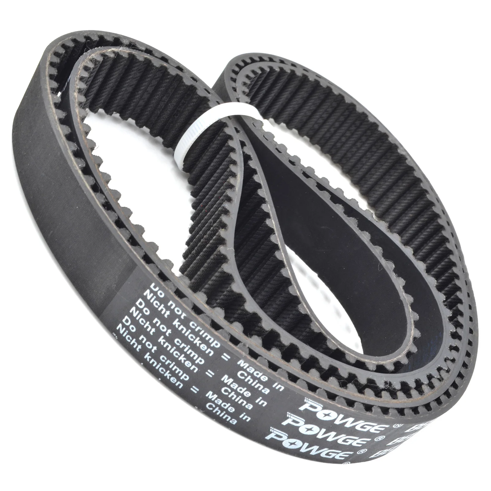 POWGE HTD 5M Timing belt Lp=610 615 620 625 630 635 640 645 650 655 660 665 670 675 680 685 690 695 Width 10-40mm HTD5M Rubber