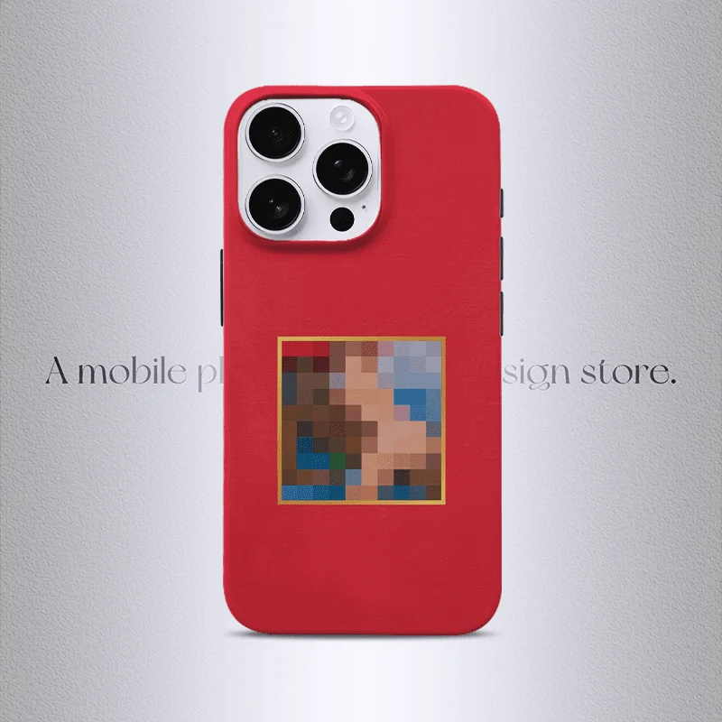 Kanye West My Beautiful Dark Twisted Fantasy Phone Case for iPhone 16 15 14 13 12 11 X XS Pro Max Plus Luxury Double-layer Cover