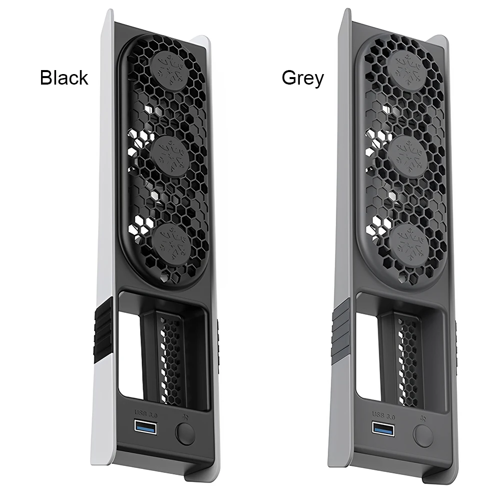 For PS5 Pro/PS5 Slim Cooling Fan Efficient Cooling System USB Cooler Fan for Playstation 5 Pro/Slim Disc & Digital Edition