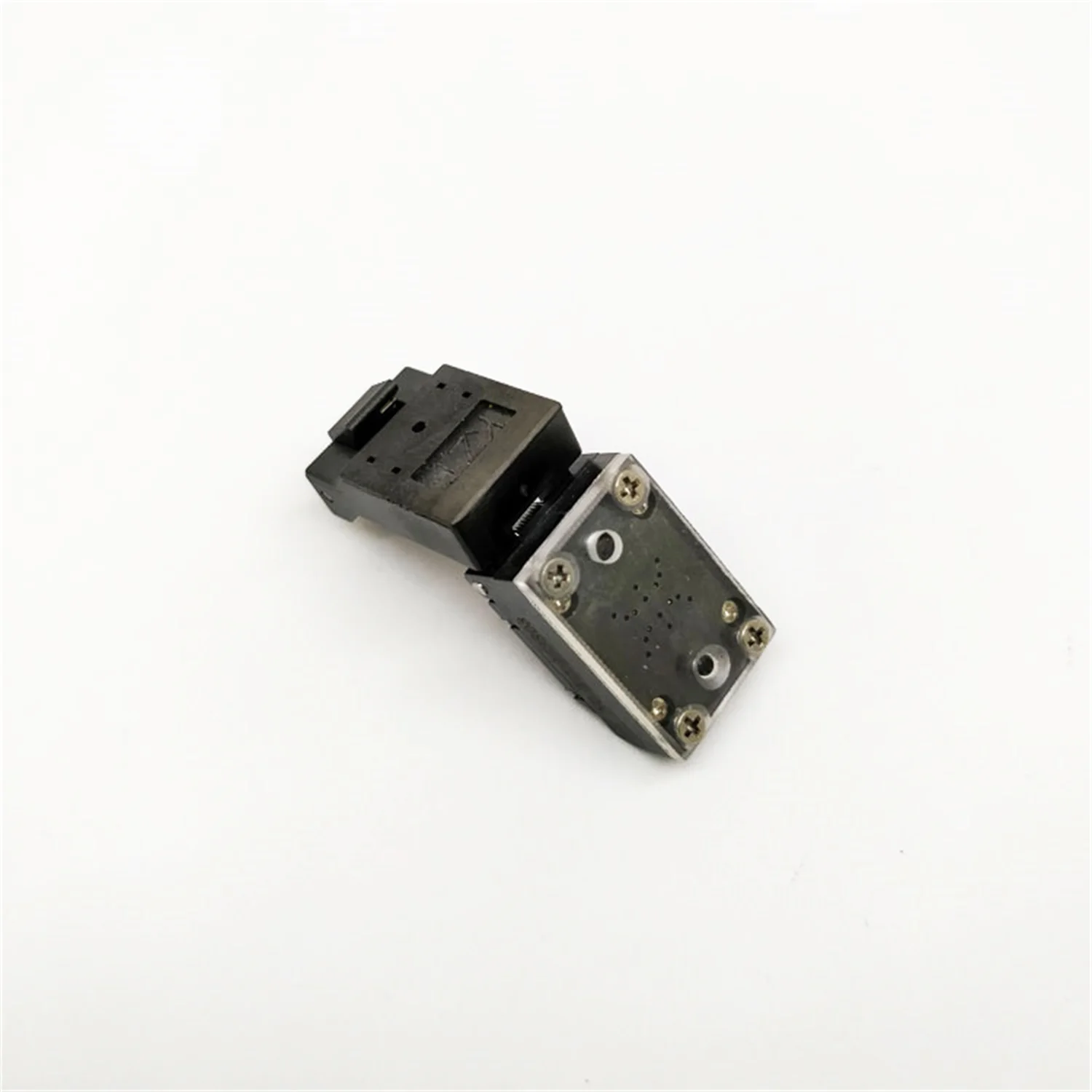 New arrival 3225 crystal oscillator test socket 4pins with pin pitch 2.1mm burn in test socket Clamshell adapter Drop shopping