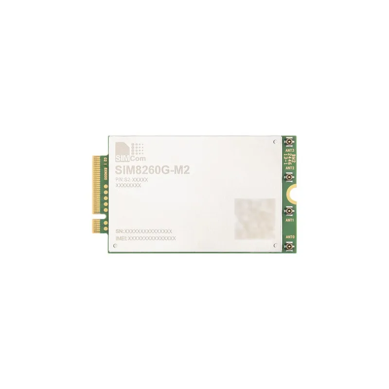SIM8260G-M2 SIMCom Original 5G Sub-6G Module Based On Qualcomm Snapdragon X62, Adopts 3GPP 5G Release 16 Technology