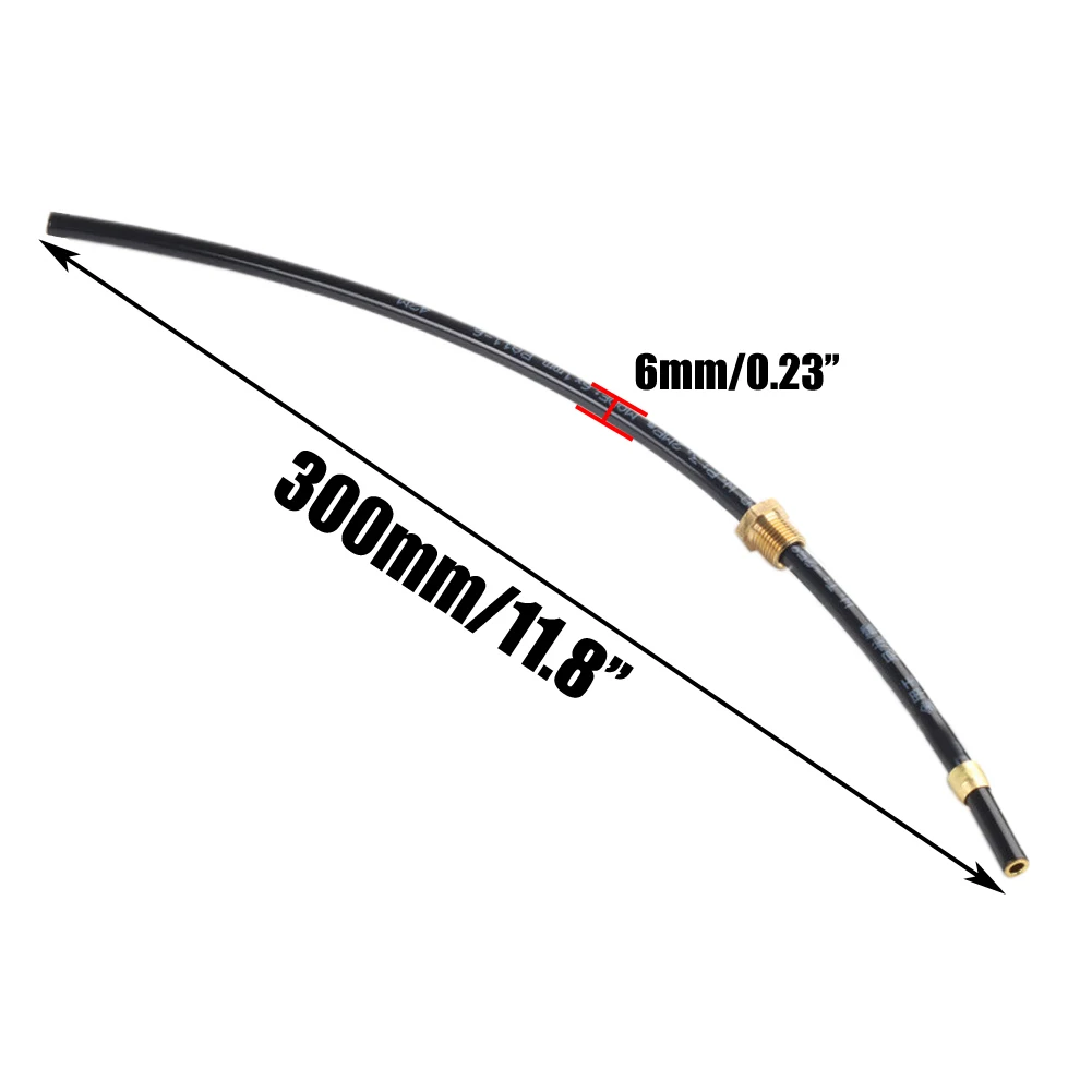 1 قطعة ضاغط الهواء أنبوب ضاغط الهواء خرطوم النايلون 6 مللي متر الأنابيب OuterDia مفتاح الضغط تحقق صمام خرطوم الهواء أداة خرطوم الضغط العالي
