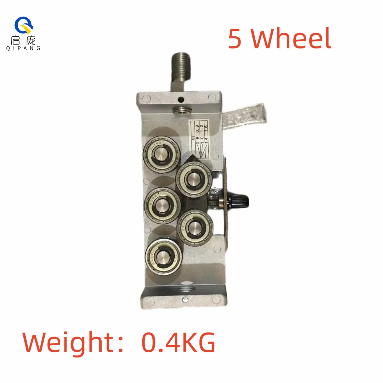 7wheel 10wheel Double Protection Barrel Cap Fittings Aluminum Metal Cable Straightener Tool Welding wire straightener