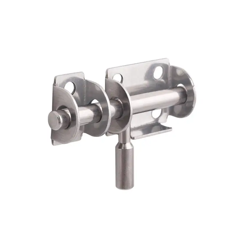 1Pc Entry Slide Door Lock Steel Sliding Door Lock Slide Surface Door Bolt Child Proof Sliding Door Lock