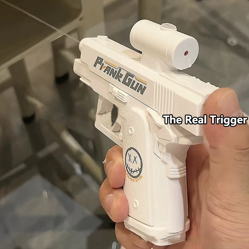 Outdoor Portable EDC Double-sided Reverse Water Gun Prank Reverse Water Spray Toy Creative Gift Tool