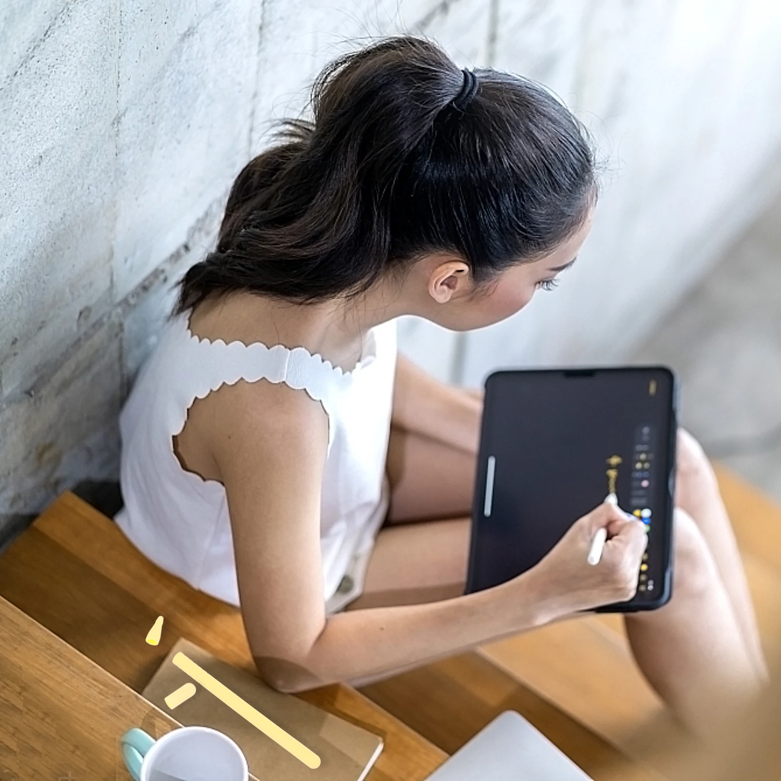 

2Sets Stylus Pen Case Holder Pencil 2 Shockproof 360 Degree Protection Ergonomic Design Longer Service Life