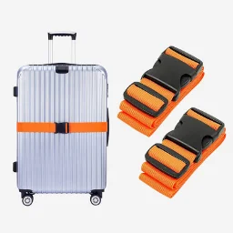 Travel Accessories Can Be Adjusted Luggage Strap Luggage Box Fixing Belt Suitcase Lock Buckle Strap Travel Essential