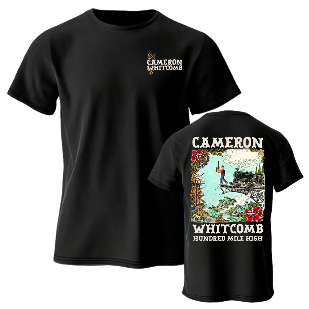 Hundred Mile High T-Shirt CAMERON WHITCOMB Design Graphic Merch Short Sleeve Cotton Summer Tshirts Fashion Casual Male Clothing