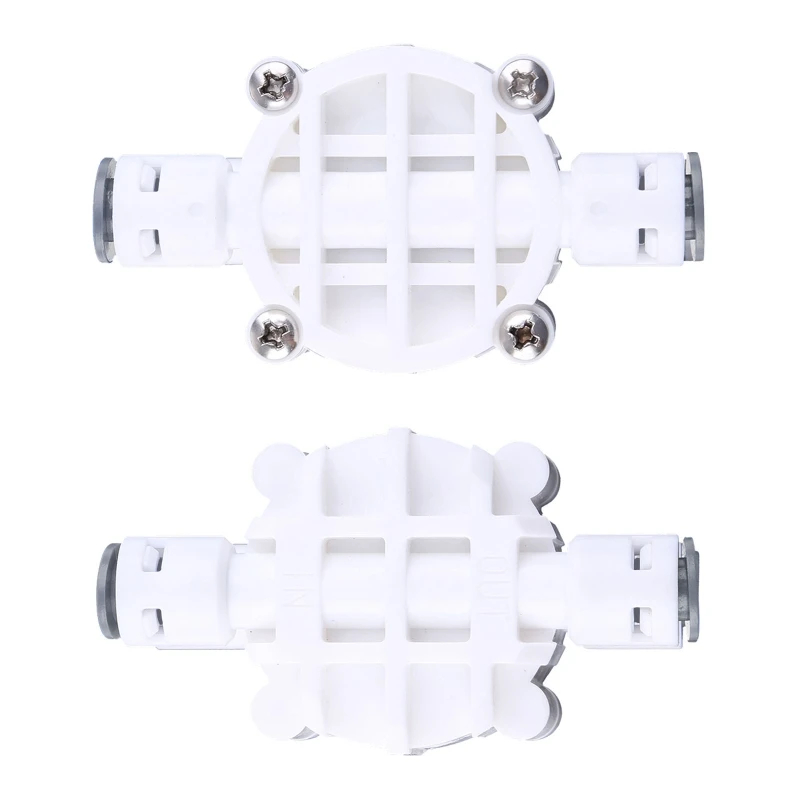 4 Vie Ro Auto Shut-Off Interruttore Della Valvola 1/4 "Sistema Depuratore di Acqua Ad Osmosi Inversa
