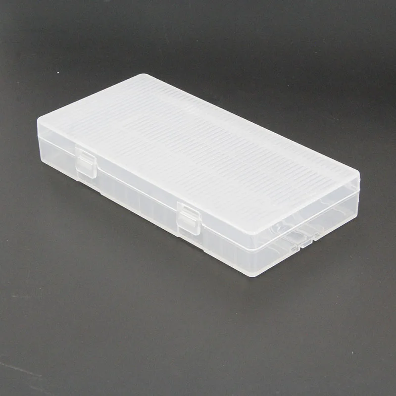 8-Slots for 18650 Rechargeable Battery Storage Box Holder Container Plastic Box 8 Section Equipment Thicken