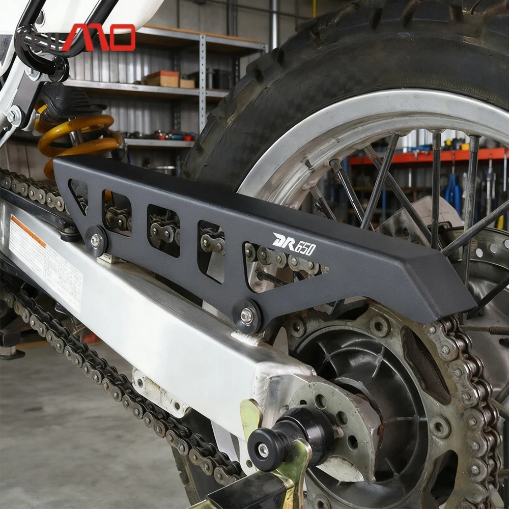 

For SUZUKI DR650 DR650S DR650SE DR 650 S SE Motorcycle Chain Cover Chain Belt Cover Protector DF125E DR125 DR200 DRZ125 TS125