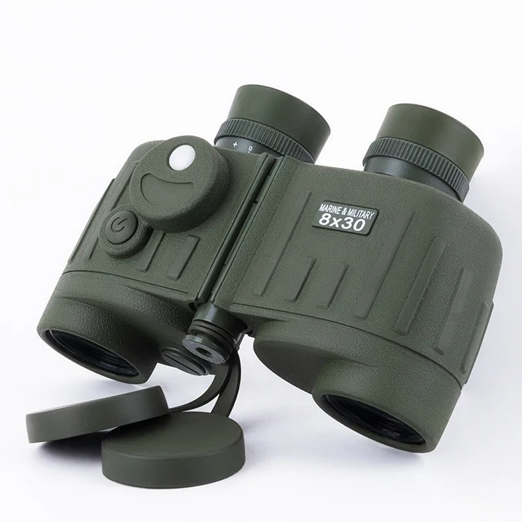 YYHC- classic design 8x30  standard binoculars professional binoculars with compass and reticle telescope