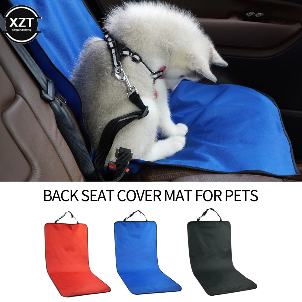 Pet Car Seat Cushion Car Waterproof Rear Seat Pet Protection Pad Safety Travel Seat Cover Cat Dog Pet Car Anti Dirt Pad