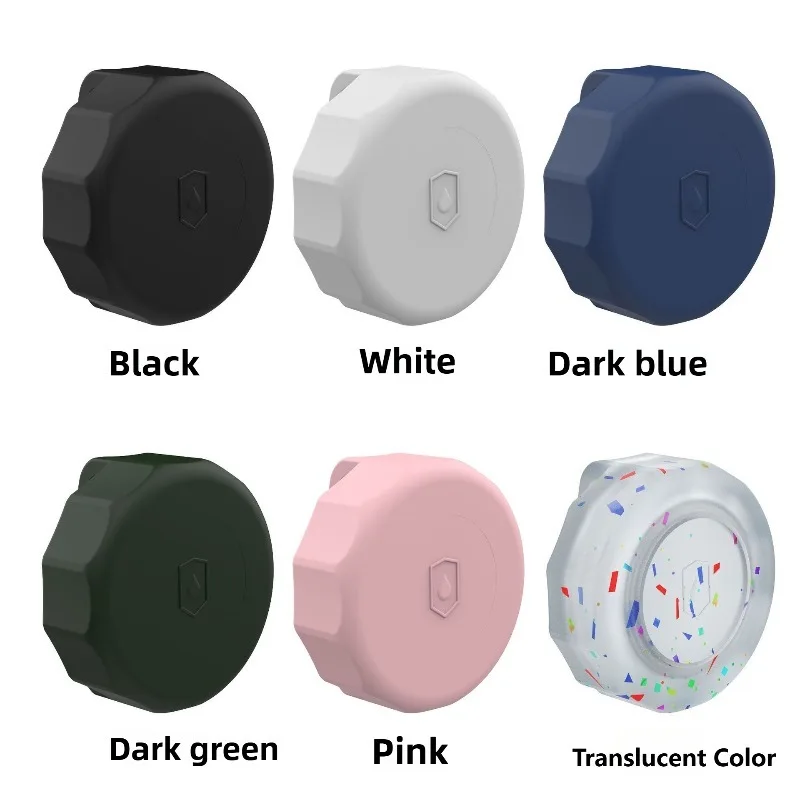 جراب سيليكون مقاوم للماء مضاد للخسارة لجهاز Apple AirTag، تصميم تغطية كاملة مثالي لأطواق الحيوانات الأليفة وأحذية الأطفال