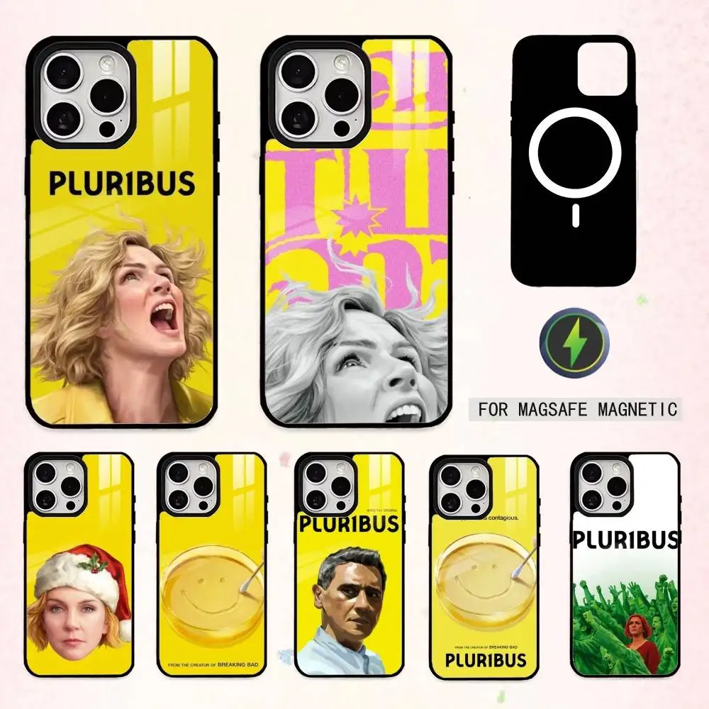 

Cool D-Drama P-Pluribus Phone Case For iPhone17,16,15,14,13,12,11 Plus,Pro Max Magnetic For Magsafe Wireless Charging